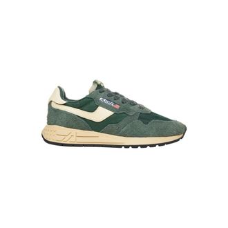 Autry Sneakers, female, Green, 8 UK, Green Trainers Sporty Look Comfortable Fit