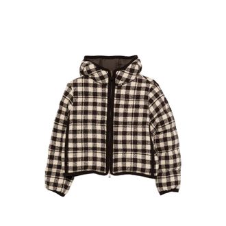 Moncler Check Hooded Jacket