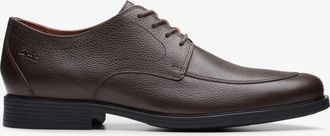 Clarks Whiddon Apron Dark Brn Tumbled