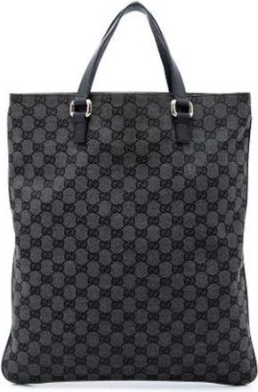 Gucci Pre-owned Tote Bag - Dames - Vintage Shopper - Grijs - ONE Size - Vintage