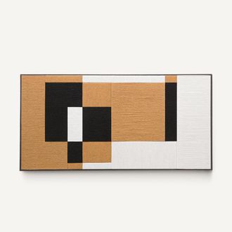 AM.PM Doek met handgeweven katoenen draden, SERYA