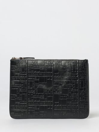 Comme Des Gar&ccedil;ons Porta documenti Comme Des Gar&ccedil;ons Wallet in pelle goffrata