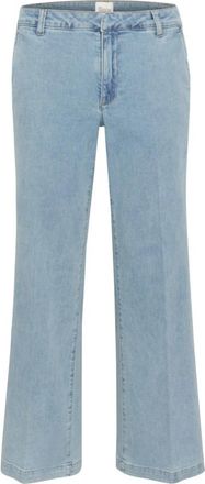 MY ESSENTIAL WARDROBE Flared Jeans - Dames - Flared Jeans - Blauw - XL L30 - Denim - Jeans