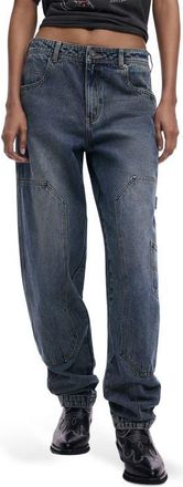 Desigual Utility Jeans in Medium Blue at Nordstrom, Size 42