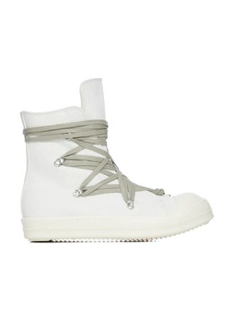 Rick Owens Megalace Sneakers Crema
