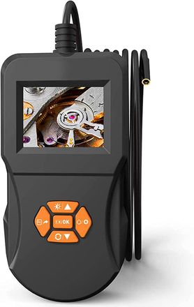 OEM C&aacute;mara Endosc&oacute;pica Con Luz Led De 8 Pulgadas Y Pantalla De 2,4 Pulgadas, Semirr&iacute;gida E Impermeable, Para Inspecci&oacute;n De Veh&iacute;culos Y Detecci&oacute;n De Tuber&iacute;