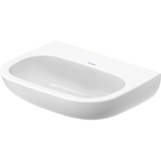 Duravit Duravit - Lavabo D-code, Sin Agujero Para Grifo, Sin Rebosadero