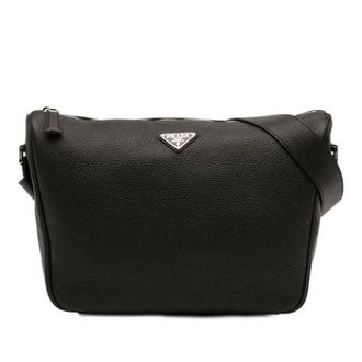 Prada Pre-owned Cross Body Bags, female, Black, Size: ONE SIZE Pre-owned Vintage Crossbody Bag