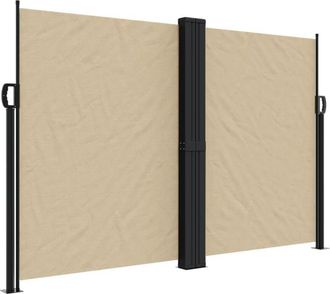 vidaXL Toldo Lateral Retr&aacute;ctil Beige 160x1000 Cm Vidaxl