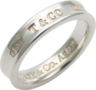 Tiffany & Co. Silver Silver 925 Band Ring (Pre-Owned)