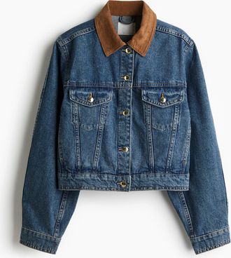 H&M Jeansjacke - Blue