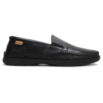 Pikolinos Marbella M9A Leather Mens Slip On Shoes - Black - Size:UK 11.5-12