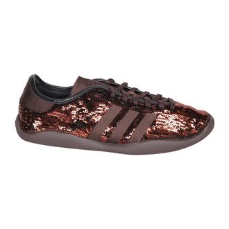 Yohji Yamamoto Sneakers, male, Brown, Size: 9 1/2 US Karintha Sequin Sneakers