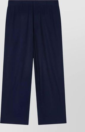 Giorgio Armani tailored trousers wide leg belt loops