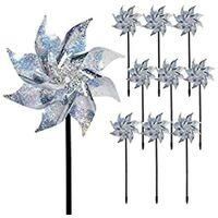 OEM 10 Piezas De Repelente De P&aacute;jaros Con Reflector De Molino De Viento, Repelente De P&aacute;jaros Reflectante De Molino De Viento