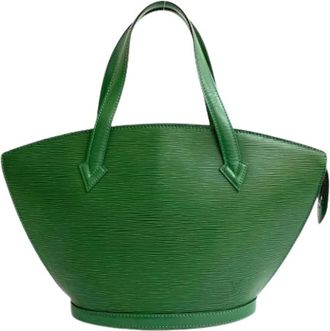 Louis Vuitton Pre-owned Handbags, female, Green, Size: ONE SIZE Pre-owned Leather louis-vuitton-bags