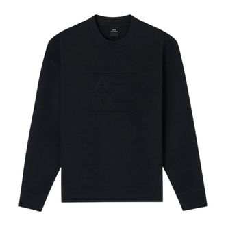 A|X Armani Exchange Sweatshirts, male, Black, Size: 2XL Crewneck Sweatshirt
