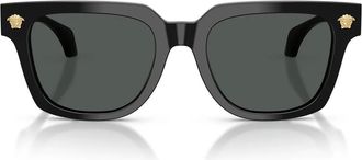 Versace Sunglasses Ve4510 U Gb1/87 Black/Dark Grey Men
