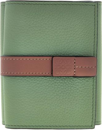 Loewe Embossed Anagram Trifold Calfskin Wallet