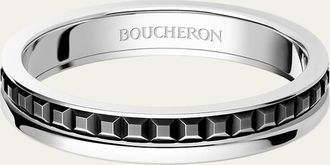 Boucheron Black and White Gold Quatre Follies Band