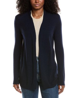 Sofiacashmere Sofiacashmere Drape Wool & Cashmere-Blend Cardigan
