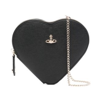 Vivienne Westwood Cross Body Bags, female, Black, ONE SIZE, Black Top Zip Shoulder Bag
