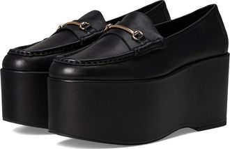 Steve Madden Maureen Womens Flat Shoes Black Leather : 7.5 M, Leather/Rubber