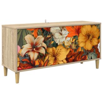 vidaXL Mueble De Tv Gennep 102 X 33 X 50 Cm Sonoma Vidaxl