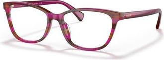 Ralph Lauren 53mm Rectangle optical glasses in Pink at Nordstrom