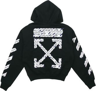 Off-white Back Arrow Printing Loose Black OMBB037S20E300031088