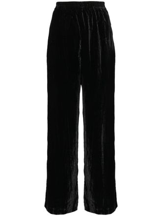 B+ab Straight broek met reflecterend detail - Zwart