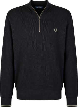 Fred Perry Zip-throughs - Heren - Vesten met rits - Zwart - 2XL - Hoodies & sweatvesten