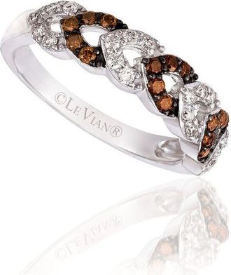 Le Vian Ladies Chocolatier Rings set in 14K Strawberry Gold