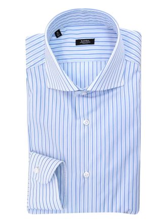 Barba Gestreept overhemd - Blauw