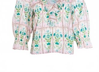 Hunter Bell Womens Trellis Imogen Top In Pink