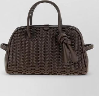 Jacquemus le petit turismo shoulder bag woven handles