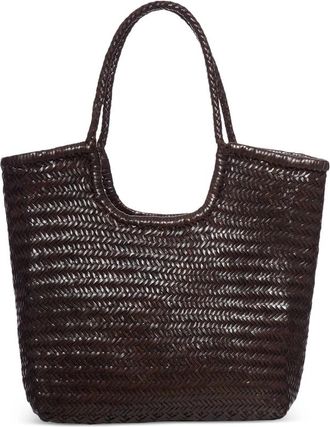 Dragon Diffusion NS Diagonal Triple Jump Handwoven Tote Bag