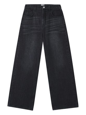 B+ab Jeans met wijde pijpen - Grijs