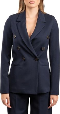 LuckyLu Blazer Estructurado - Jackets - Mujer - Azul - 2XS