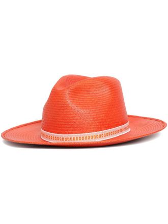 Sarah Chofakian Artisan hat - Orange