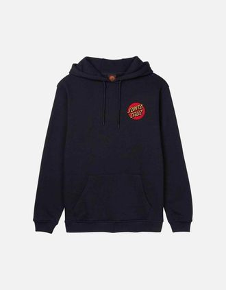 Santa Cruz Mens Santa Cruz Mens Classic Dot Chest Hoodie - Black - Size: 36