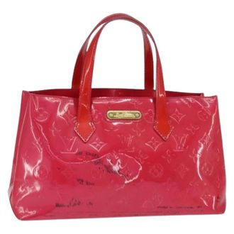 Louis Vuitton Pre-owned Vintage Handtas - Dames - Pre-owned - Roze - Maat: ONE Size Leer