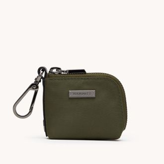 Hammitt Hammitt Syd Pouch Jade Nylon Gunmetal