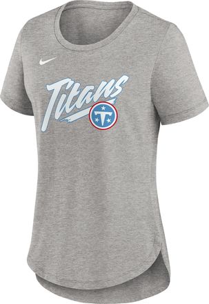 Nike Tennessee Titans Primetime Nike Womens NFL T-Shirt in Blue | NKMV06G9V-NFN