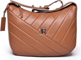 John Richmond Schoudertas - Dames - Schoudertassen - Bruin - ONE Size - Tassen