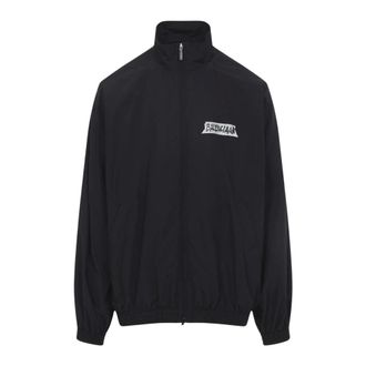 Balenciaga Heren, Jassen, Zwart, Maat: M