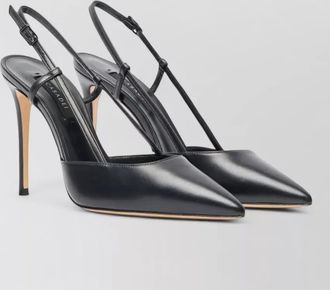 Casadei leather slingback pumps