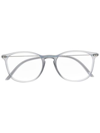 Giorgio Armani Bril met vierkant montuur - Zilver