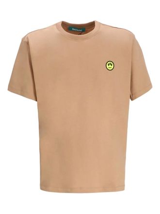 Barrow logo-print cotton T-shirt - Brown