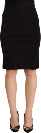 Gianfranco Ferre Short Skirts - Dames - Korte rokken - Zwart - XS - Nylon - Rokken